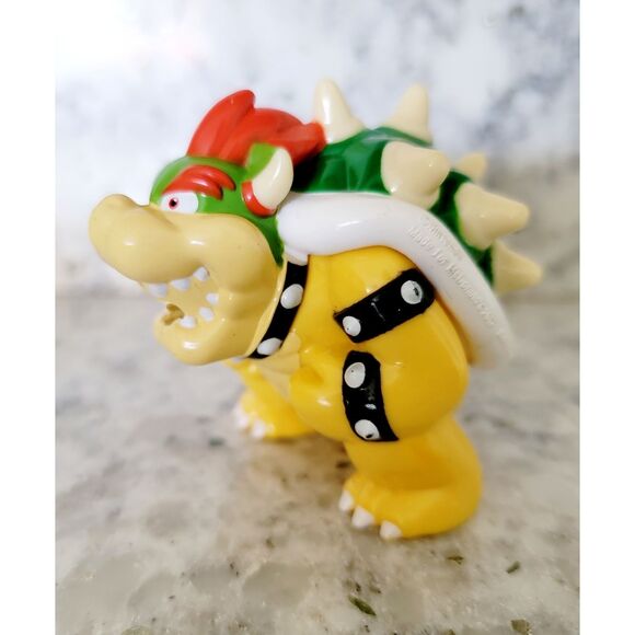 McDonalds Happy Meal Toy Super Mario Bros. Movie #7 Bowser Figure *No FIRE* - Picture 2 of 6